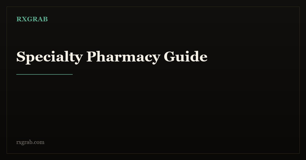 A specialty pharmacist preparing a refrigerated injectable medication for shipment